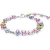 SWAROVSKI BRACCIALE GEMA MULTICOLORE, PLACCATURA RODIO 5656427