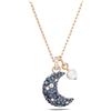 SWAROVSKI PENDENTE SUBLIMA LUNA, MULTICOLORE, PLACCATURA COLOR ORO ROSA5671585