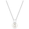 SWAROVSKI PENDENTE MATRIX BIANCO, PLACCATURA RODIO 5693897