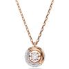 SWAROVSKI PENDENTE DEXTERA S ORO ROSA