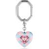 SWAROVSKI PORTACHIAVI DULCIS, ROSA, PLACCATO RODIO 5713882