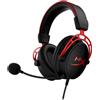 HP HyperX Cloud Alpha - Cuffie da gaming (nero-rosso) - 4P5L1AM#ABB