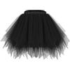 Bridesmay Gonna in Tulle Vintage Anni '50 per Donna - Sottogonna Rockabilly, Gonfia, Elastica in Vita, Perfetta per Feste, Halloween, Danza e Occasioni Speciali