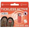 INFINITY TRADE KFT TICKLESS ACTIVE PERSONE DISPOSITIVO ULTRASUONI REPELLENTE ZECCHE PULCI PER TREKKING E OUTDOOR RICARICABILE TRAMITE USB COPERTURA 2,5 M COLORE CORALL
