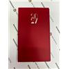 Agenda Settimanale 2027 - 8x14 cm ROSSO