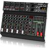 SIKUING Mixer portatile a 6 canali mixer audio professionale 320 effetti DSP