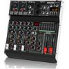 SIKUING Mixer portatile a 4 canali mixer audio professionale 320 effetti DSP
