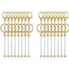 SODIAL 16 Pezzi di Barre con Perline, Spazi Vuoti con Perline, Kit Por6490