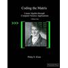 Philip N Klein Coding the Matrix (Tascabile)