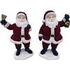 MERCURY BABBO NATALE IN RESINA FLOCCATO 86013