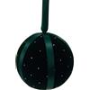 MERCURY PALLA VELLUTO BRILLANTINI VERDE 99754