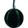 MERCURY PALLA VELLUTO BRILLANTINI VERDE 99761