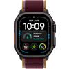 Apple Watch Ultra 4 (2026) 5G 49mm Black Tit. Case Trail Loop M/L - Burgundy EU