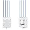 Punto Di Accesso Wifi6 per Esterni, Wifi Esterno a Lungo Raggio, Extender Mesh D
