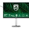 Philips Monitor 27" ( IPS 2560x1440 QHD 2K 100Hz ) 5000 SERIES Gray e Silver 27B2G5500