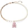 SWAROVSKI PENDENTE ORSO TEDDY ROSA, PLACCATURA ORO ROSA 5669166