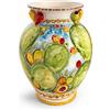 CERAMICHE CALTAGIRONE Giara Siciliana Decorata Fichi d'India H.50 cm