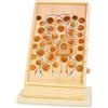 Small Foot Fischer Small Foot Climbing Game Made of Wood with Marked Paths, Motor Skills To