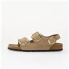 Birkenstock Milano Big Buckle Oiled Leather Women Tabacco Brown