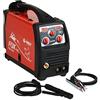 Helvi 99820039 Saldatrice Inverter Multiprocesso FOX 185 Flex-Line 115/230V, 230 V, Rosso, Nero