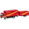 Herpa Modellino Camion Mercedes-Benz Atego 13 Feuerwehr GW, scala 1:87 | Miniatura fedele per collezionisti e appassionati di modellismo dai 14 anni, pezzo da collezione in plastica, Made in Germany
