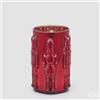 EDG Enzo De Gasperi Vaso Soldatino Cilindro Rosso H25 Ø15 cm - Decorazione di Natale