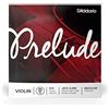D'Addario Corda Re Prelude per Violino, Misura 4/4, Tensione Media | Le corde Prelude offrono timbro caldo, ottima risposta all'arco, grande durata e accordatura stabile per studenti.