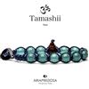 Tamashii Bracciale Pietra Tibetano Giada Verde Lago Tamashii Unisex 1 giro BLUES900-215