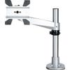 StarTech.com ARMPIVOTB2 supporto da tavolo per Tv a schermo piatto 86,4 cm (34") Argento
