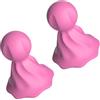 BDSMYEE Ventose per capezzoli in silicone correttrici Donna (Rosa)