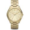 Michael Kors Orologio Slim Runway da donna, movimento al quarzo a tre lancette da 42 mm con cinturino in acciaio inossidabile