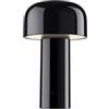 Flos Lampada da tavolo ricaricabile Flos Bellhop Unplugged Nero