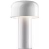 Flos Lampada da tavolo ricaricabile Flos Bellhop Unplugged Bianco