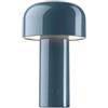 Flos Lampada da tavolo ricaricabile Flos Bellhop Unplugged Blu