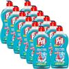 PRIL Kraft Gel freschezza igienica (12 x 450 ml), detersivo per piatti a mano con il massimo potere sgrassante, per piatti puliti anche in acqua fredda, rimuove i cattivi odori