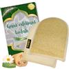 Mysterious way Kessa di crine esfoliante in loofah Scrub corpo naturale Accessori per il bagno corpo viso e schiena