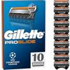 Gillette ProGlide Lamette di Rasoio Uomo, Confezione da 10 Ricariche per Rasoio con Trimmer di Precisione, 5 Lame Anti-attrito (la confezione può variare)