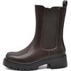 IF FASHION Stivali Stivaletti Anfibi Scarpe Chelsea da Donna Platform Elastico Con Suola Track GA039