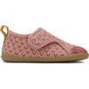 Bobux Kid+ Indie - Walkers - La Scarpa Ideale per l'interno, Traspirante, Realizzata in Cotone Biologico e montata su Una Suola in Gomma Super Flessibile. (Rose Wings, 33)