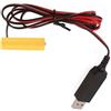 HEEZOU USB 5V a 1. LR6 AA Batteria Eliminatori Cavo Sostituire 1 Pz 1. batterie per la luce elettronica dell'albero di Natale luce LED