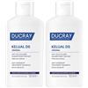 Ducray Pierre Fabre Ducray Kelual DS- Shampoo Trattante Antiforfora Antiricomparsa - 100 ml (Confezione da 2)