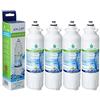 AquaHouse 4x AH-L8P compatibile per filtro per l'acqua LG LT800P, LT800PC ADQ73613401, ADQ73613402, Kenmore Elite 46-9490