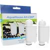 AquaHouse 2x AH-CBIP Cartuccia Filtrante compatibile con Brita Intenza+ Filtro Acqua, compatibile con Saeco & Gaggia macchina per caffè espresso maker