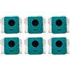 SiSinkal VCA-ADB952 - Sacchetti per aspirapolvere compatibili con Samsung serie Jet VS20A95843W VS20A95973B VS20A95823W, quattro strati meltblown e filtro in fibra di pile (6 pezzi)