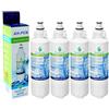 AquaHouse 4x AH-PCN compatibile filtro per l'acqua frigorifero Panasonic CNRAH-257760, CNRBH-125950, NR-B54X1-WE