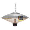 TROTEC Stufetta a soffitto di design IR 2000 SC con 3 impostazioni di calore: 650 W / 1.350 W / 2.000 W