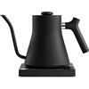 Fellow Bollitore elettrico a collo di cigno Fellow Stagg EKG - Teiera e caffè pour-over sopra, acciaio inox, riscaldamento rapido, EU, Nero opaco, 0,9 litri