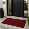 Floordirekt Zerbino Hong Kong Pro (rosso, 80 x 100 cm) | Zerbino antiscivolo con retro in TPE, robusto zerbino per ingresso, corridoio e negozi