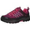 CMP Kids Rigel Low Trekking Shoes Wp, Scarpe da trekking Unisex - Bambini e ragazzi, Berry-Pink Fluo, 39 EU