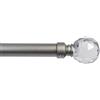 - Kit riloga per tende effetto luce Ø 20-17 mm L 120-210 cm nichel